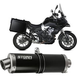 Storm Steel Black Oval endelyddæmper