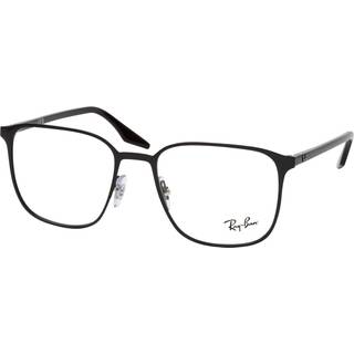 Ray - Ban Unisex RX6512 2509 Optiske stel Metal Sort Transparent Firkantet Normal