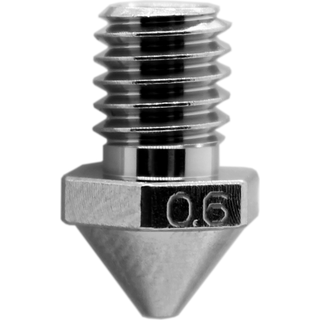 Micro Swiss Brass Plated Wear Resistant Nozzle for Flashforge Creator Pro 3