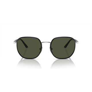 Persol PO1015SJ Asian Fit 112531 52 Solbriller Mænd Black - Silver - 52mm