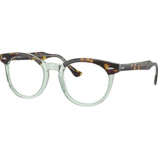Ray - Ban Unisex RX5598 EAGLEEYE 8249 Optiske stel Acetat Brun Transparent Firkantet Normal