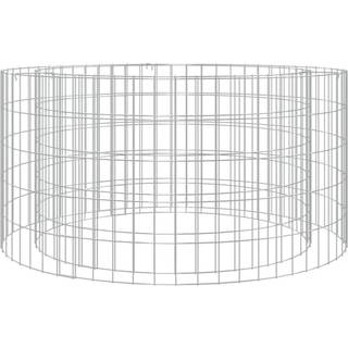 Gabion-Bålkurv Ø 50 Cm Galvaniseret Jern - 100 x 50 cm