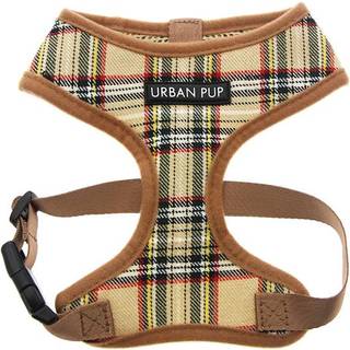Urban Pup Harness - Brown Tartan / M