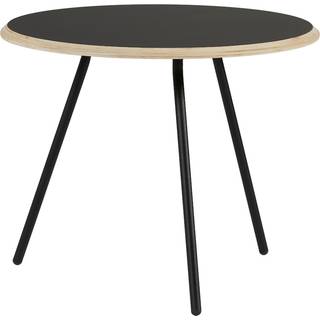 Woud Soround Sofabord Sort Laminat Ø60 H49