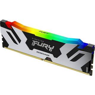 Kingston FURY Renegade RGB DDR5-6400 - 32GB - CL32 - Single Channel (1 pcs) - Intel XMP - Sort med RGB