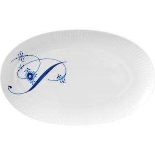 Royal Copenhagen Alfabet oval tallerken P 23 cm