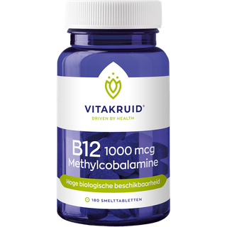 Vitakruid B12 1000 mcg Methylcobalamine smelttabletter