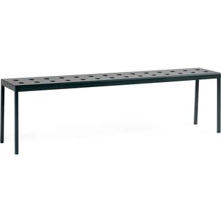 HAY - Balcony - bænk - bench - Anthracite - længde 165 cm