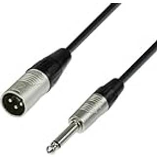 AH Microphone Cable REAN XLR male to 6.3 mm Jack mono 5 m - K4 MMP 0500