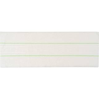 Engangsmoppe 60x20cm mikrofiber til velcro ekstra bred hvid
