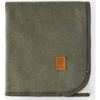 Cloby Teddy Blanket - Forest Green