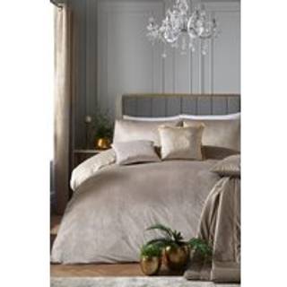 Laurence Llewelyn-Bowen Laurence Llewelyn-Bowen Natural Montrose Velvet Duvet Cover Set