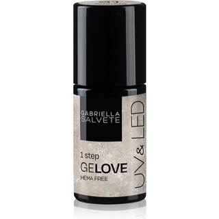 Gabriella Salvete GeLove Geleneglelak til UV/LED hærdning 3-i-1 Skygge 31 Sparkle 8 ml - 8 ml