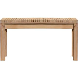 Havebænk Samoa af teaktræ, B 102 cm