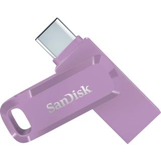 SanDisk Ultra Dual Drive Go - Lavendel - 256GB - USB Stick