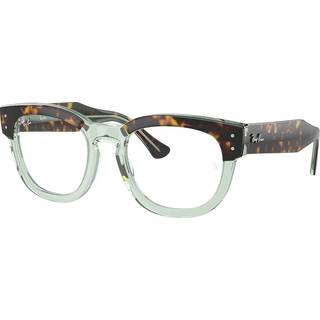 Ray-Ban RX0298VF Mega Hawkeye Asian Fit 8249 50 Briller Mænd Grøn - Tortoise on Transparent Green - 50mm
