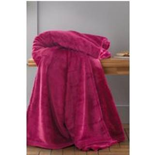 Catherine Lansfield Catherine Lansfield Hot Pink Raschel Soft Velvet Touch Throw
