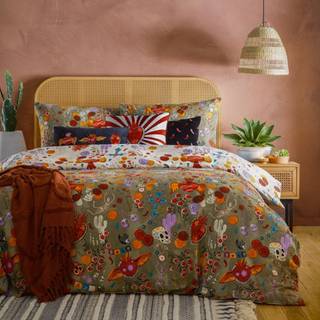 Furn Furn Multicolour La Vida Festive Reversible Duvet Cover Set