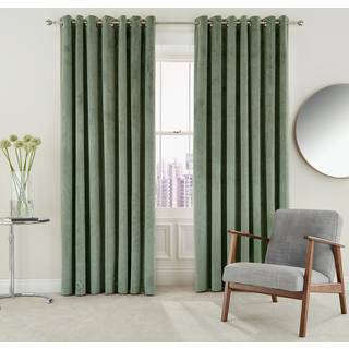 Helena Springfield Helena Springfield Sage Velvet Escala Curtains