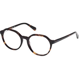 Guess Unisex GU50166 052 Optiske stel Acetat Havana Rund Normal