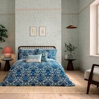Morris Duvet cover Hyacinth Indigo Duvet Cover Set QCSHYAS3IND