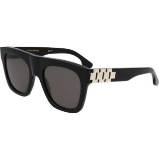 Victoria Beckham Kvinde VB675S 001 Solbriller Acetat Sort Firkantet Normal