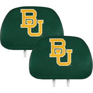 Fanmats 62038 Baylor Bears Printed Head Rest Cover Set - 2 stykker 10 """" X 14 """"