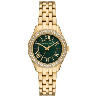 MK Mini Harlowe Pavé Gold-Tone Watch - Gold - Michael Kors - ONE SIZE
