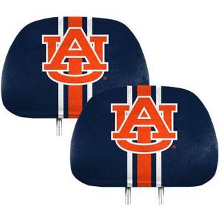 Fanmats 62037 Auburn Tigers Printed Head Rest Cover Set - 2 stykker