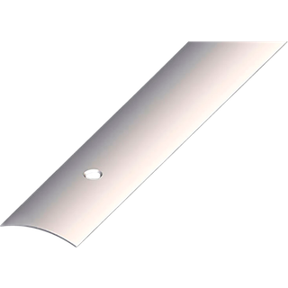 Alfer tæppeovergang, 30 x 4 mm, rustfri - 1 meter