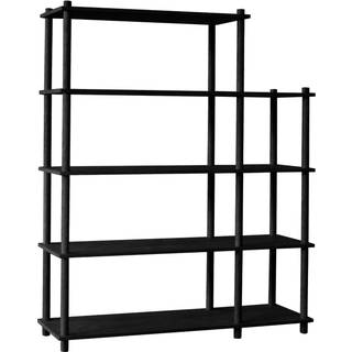 WOUD Elevate shelving system 4 - Black