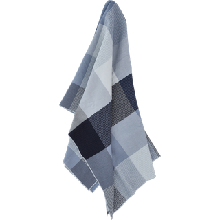 Södahl Artisan Plaid - Navy blue - 130x170cm