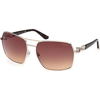 Guess Kvinde GU00159 33F Solbriller Metal Guld Brun Firkantet Normal
