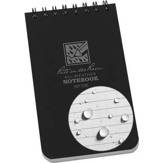 Rite In The Rain - Tactical Notebook Brystlomme - SORT