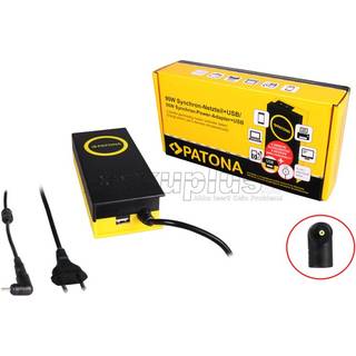 PATONA 90W Synchron Adapter 2,5x0,7x10mm 19V incl. USB Output 2,1A
