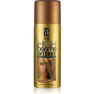 Høje bjælker intens midlertidig spray -on hårfarve - honningblonde 2,7 oz