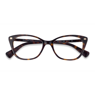 Ralph Lauren Kvinde RA7146 5003 Optiske stel Acetat Skildpadde Transparent Pillow Normal