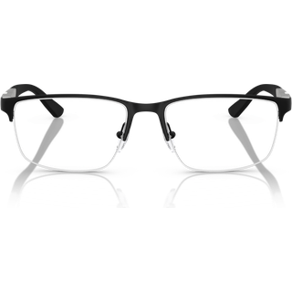 Emporio Armani Mand EA1164 3001 Optiske stel Metal Sort Transparent Firkantet Normal