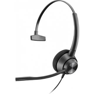 POLY EncorePro 310 Monoaural with Quick Disconnect Headset TAA Ledningsført Opkald/musik Sort