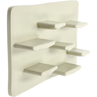 Nord Væghylde fra Villa Collection - Creme farve - Polyresin