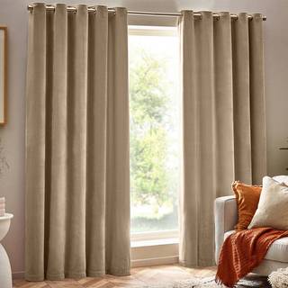 Yard Heavy Chenille Velvet Room Darkening Gardiner til gardinstang168 x 137cm
