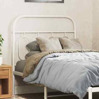 sengegavl 90 cm metal sort