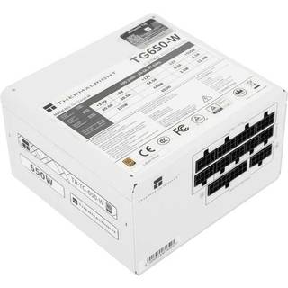 Thermalright TG S (Non-Modular) Hvid - Strømforsyning - 650 Watt - 120 mm - ATX 3.0 - 80 Plus Gold certified
