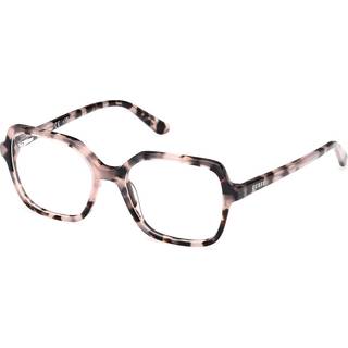 Guess Unisex GU50164 074 Optiske stel Acetat Rosa Firkantet Normal