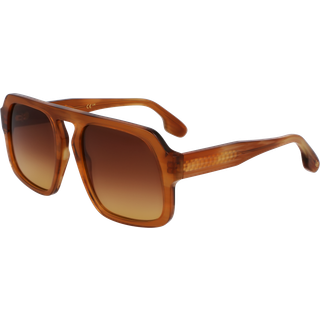 Victoria Beckham Kvinde VB674S 773 Solbriller Acetat Brun Firkantet Normal