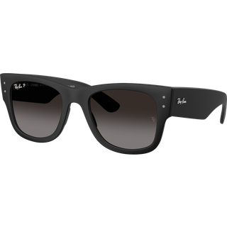 Ray - Ban Unisex RB4840S 601ST3 Solbriller Kig Sort Grå Firkantet Polariseret