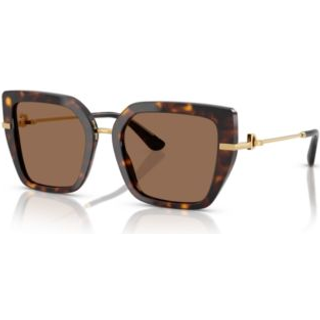 Dolce & Gabbana Kvinde DG4474 502/73 Solbriller Acetat Skildpadde Brun Sommerfugl Normal