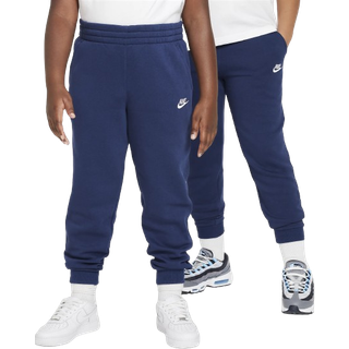 Nike Sportswear Club Fleece-joggers (udvidet størrelse) til større børn - blå - S+