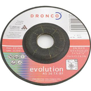 Dronco Navrondel AS 36 TX Inox E, 180x4x22,2 mm