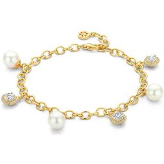 Spirit Icons Maxine Bracelet Pearl Forgyldt Sølv Armbånd med Ferskvandsperler